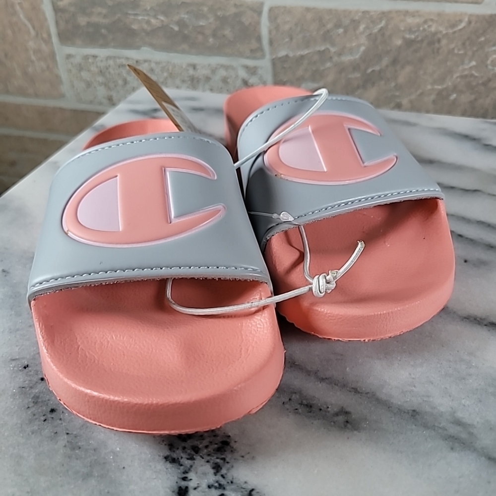 Champion Slide Sandals Big Girls